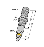 Czujnik indukcyjny BI5-EM18D-VP6X/S120 - Turck