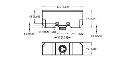 Czujnik indukcyjny NI30-Q130WD-ADZ30X2-B1131 - Turck