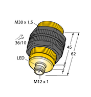 Czujnik indukcyjny BI10U-S30-VP6X-H1141 - Turck