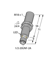 Czujnik indukcyjny BI5U-G18-ADZ30X2-B3331 - Turck