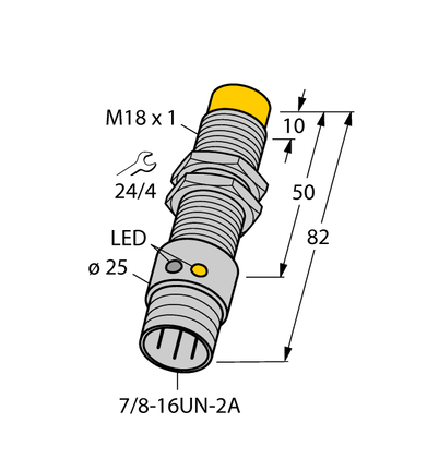 Czujnik indukcyjny NI12U-G18-ADZ30X2-B1331 - Turck