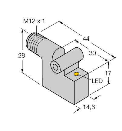 Czujnik magneto-indukcyjny BIM-IKT-AN6X-H1141 - Turck