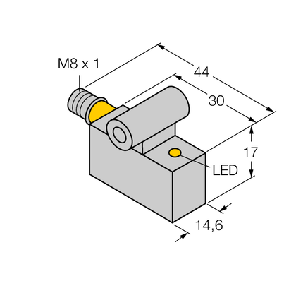 Czujnik magneto-indukcyjny BIM-IKT-AP6X-V1131 - Turck