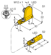 Czujnik magneto-indukcyjny BIM-UNT-0.3-UNT-2AP6X3-H1141 - Turck