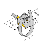 Czujnik magneto-indukcyjny BIM-KST-AP6X - Turck