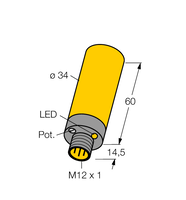 Czujnik pojemnościowy BC15-K34-AP4X-H1141 - Turck