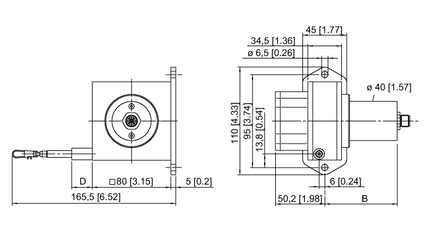 Element DW2000-110-PA-H1441 - Turck