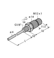 Czujnik temperatury TP-104A-G1/8-H1141-L035 - Turck