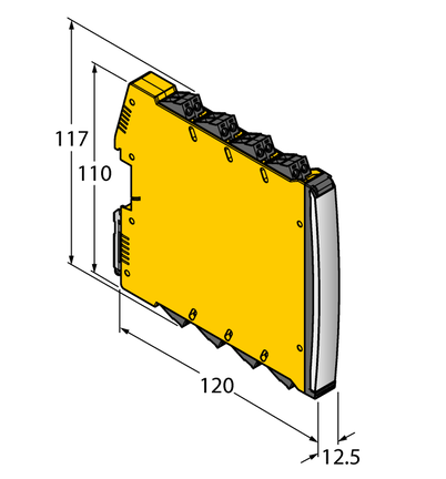 Elektrozawór IMX12-DO01-2U-2U-0/24VDC - Turck