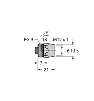 Gniazdo DeviceNet FK 57 - Turck