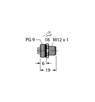 Gniazdo DeviceNet FS 57 - Turck