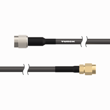 Element TN-UHF-CBL-HF240-RPTNC-2-SMA - Turck