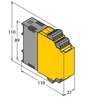 Izolator sygnału analogowego IM35-22EX-HI - Turck