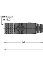 Przewód czujnika i elementu wykonawczego BKM14-E03-5/S90 - Turck