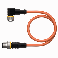 Przewód elementu wykonawczego/czujnika, PUR WKC4.5T-2-RSC4.5T/TXO3700 - Turck