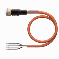 Kabel siłownika i czujnika odporny na rozpryski spawalnicze RKC4.4T-7.5/TXO3701 - Turck