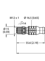 Kabel przyłączeniowy PROFIBUS RSSW RKSW 456-30M - Turck