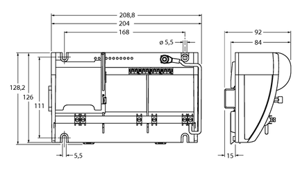 Multibariera, 4-kanałowa MBD40-4R/EX - Turck