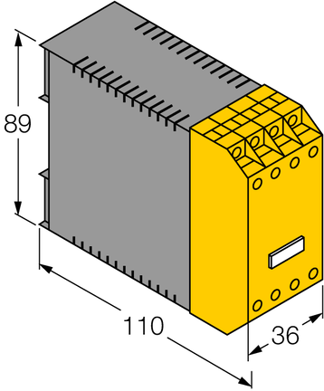 Kontroler poziomu MK91-12-R/230VAC - Turck