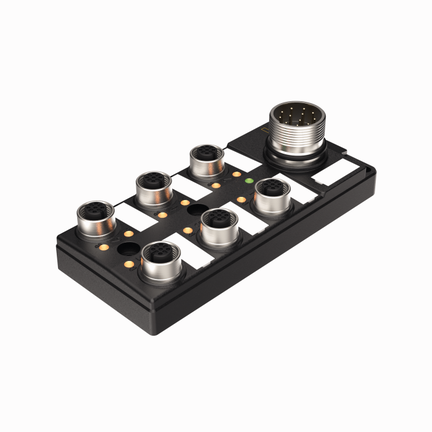 Koncentrator pasywny, M12 x 1 TB-6M12-4P2-CS12T - Turck