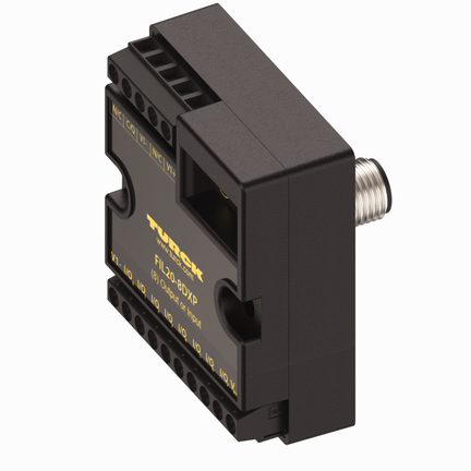 Hub I/O do podłączania sygnałów cyfrowych do urządzenia nadrzędnego (master) IO-Link FIL20-8DXP-E - Turck