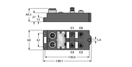 Moduł DeviceNet FDNQ-ES22-T - Turck