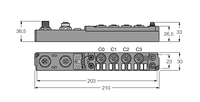 Moduł łączący piconet do sieci CANopen SCOL-0404D-1004 - Turck