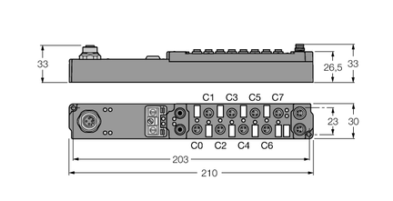 Moduł łączący piconet do sieci PROFINET SPNL-0404D-0003 - Turck
