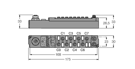 Moduł piconet samodzielny do magistrali PROFIBUS-DP SDPB-0808D-0001 - Turck