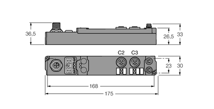 Moduł piconet samodzielny do sieci DeviceNet SDNB-0002D-0002 - Turck