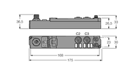 Moduł piconet samodzielny do sieci DeviceNet SDNB-0002D-0002 - Turck