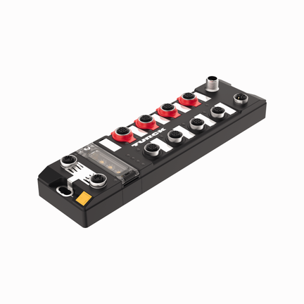 Moduł kompaktowy i bezpieczny I/O Ethernet TBIP-LL-FDIO1-2IOL - Turck
