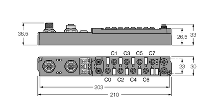 Moduł łączący piconet do magistrali PROFIBUS-DP SDPL-0404D-1003 - Turck