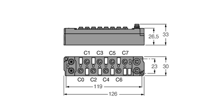 Moduł rozszerzeń typu piconet do systemu IP-Link SNNE-0808D-0001 - Turck
