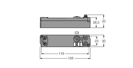 Moduł rozszerzeń typu piconet do systemu IP-Link SNNE-10S-0004 - Turck