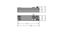 Moduł rozszerzeń typu piconet do systemu IP-Link SNNE-10S-0002 - Turck