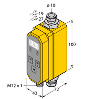 Element do monitorowania natężenia przepływu FTCI-10D10A4P-2UP8X-H1141 - Turck