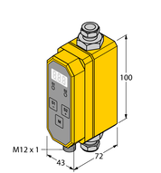 Element do pomiaru prędkości przepływu FCMI-3/8D08DYA4P-LI-UP8X-H1141 - Turck