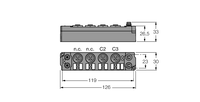 Moduł rozszerzeń typu piconet do systemu IP-Link SNNE-0002D-0002 - Turck