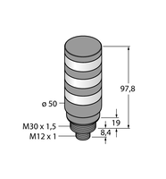 Oświetlenie sygnalizacyjne LED TL50C3KQ - Turck