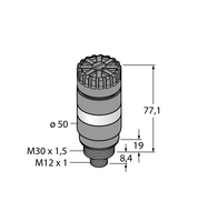 Oświetlenie sygnalizacyjne LED TL50BLR1AQ - Turck