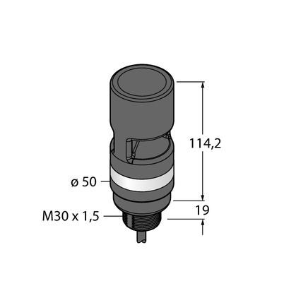 Oświetlenie sygnalizacyjne LED TL50BLRAOSQ - Turck