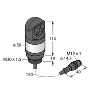 Oświetlenie sygnalizacyjne LED TL50HRALS1QP - Turck