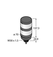 Oświetlenie sygnalizacyjne LED TL70GR - Turck