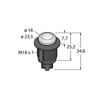 Oświetlenie sygnalizacyjne LED S18LGRYPT - Turck