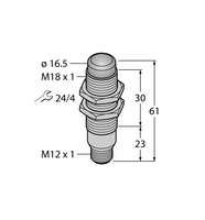 Oświetlenie sygnalizacyjne LED M18GRY2PQ - Turck