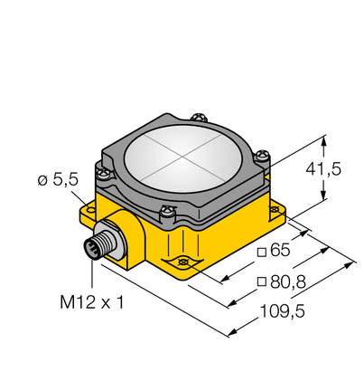 Oświetlenie sygnalizacyjne LED K80L4BYGR1PQ - Turck