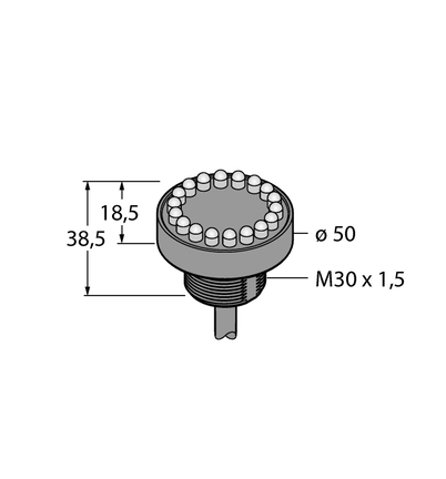 Oświetlenie sygnalizacyjne LED K50LDGRYP - Turck