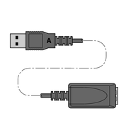 Przedłużacz USB 2.0, złącze USB-A, 5 m - Turck