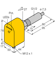 Kontrola przepływu FCS-G1/2A4P-AP8X-H1141/L080 - Turck